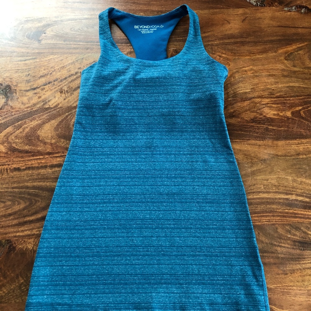 Beyond Yoga $75 Racerback tank w/ shelf bra